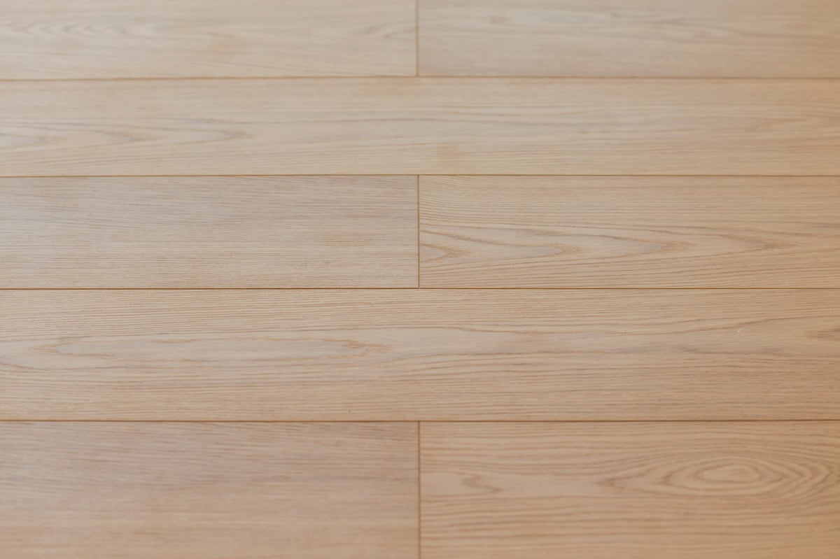 Light wood flooring texture close-up
